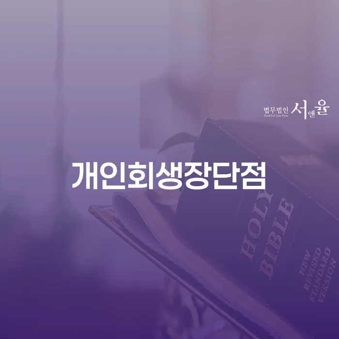 대출 연체 5일 개인회생으로 해결 추천하는 변호사